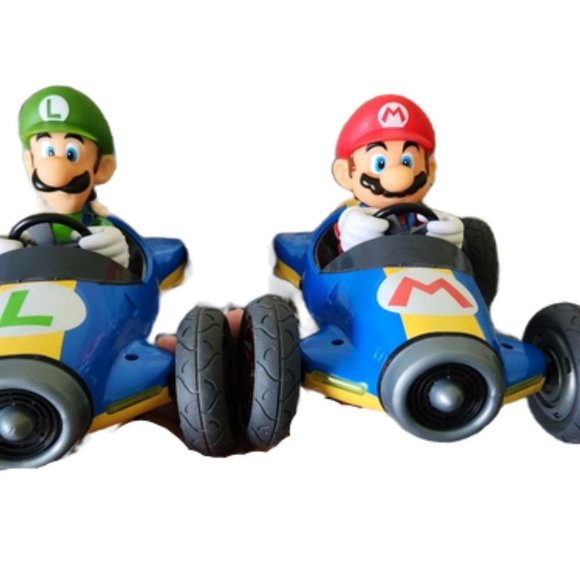 Nintendo Other - Super Mario & Luigi Carrera Mario Kart Figurines EUC